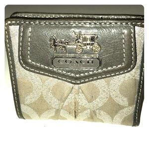 Coach Silver Wallet
